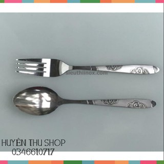 Combo 5 bộ thìa dĩa inox cho bữa ăn tiện dụng