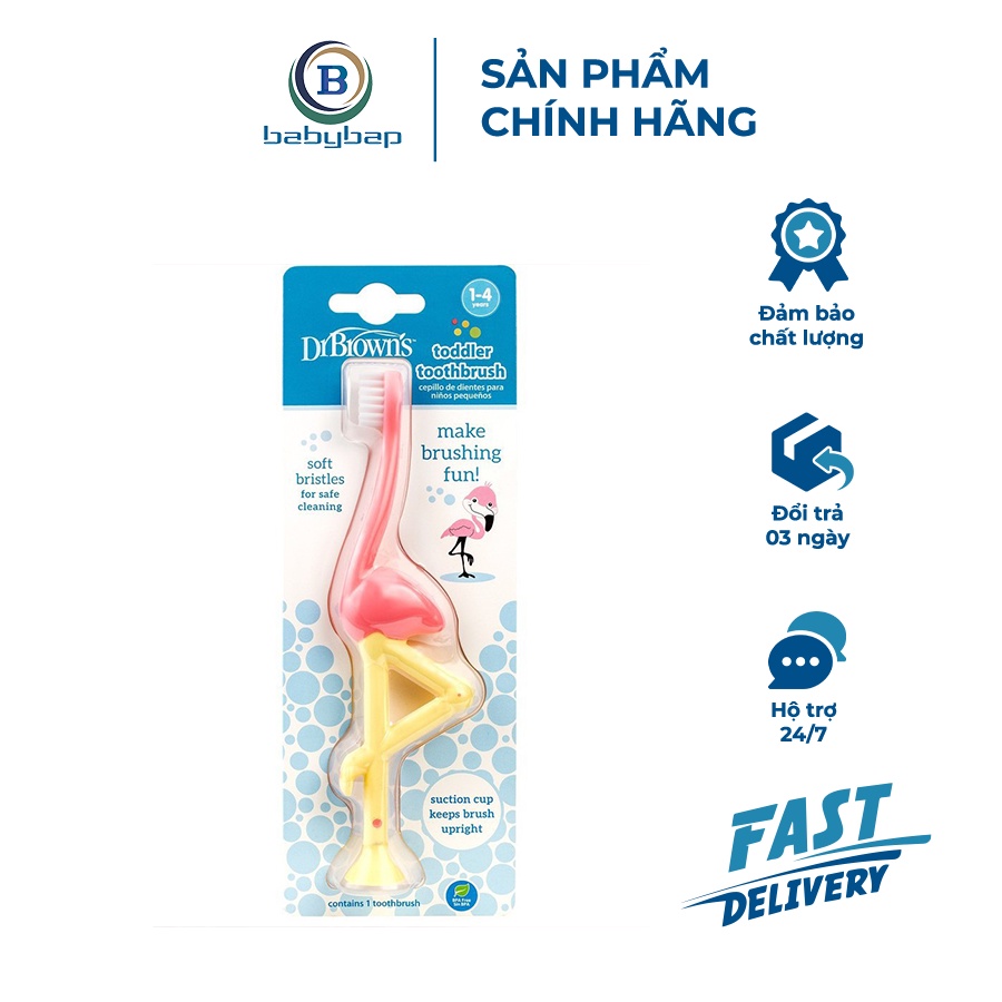 Bàn Chải Đánh Răng Cho Bé Từ 1-4 Tuổi Dr Brown_s