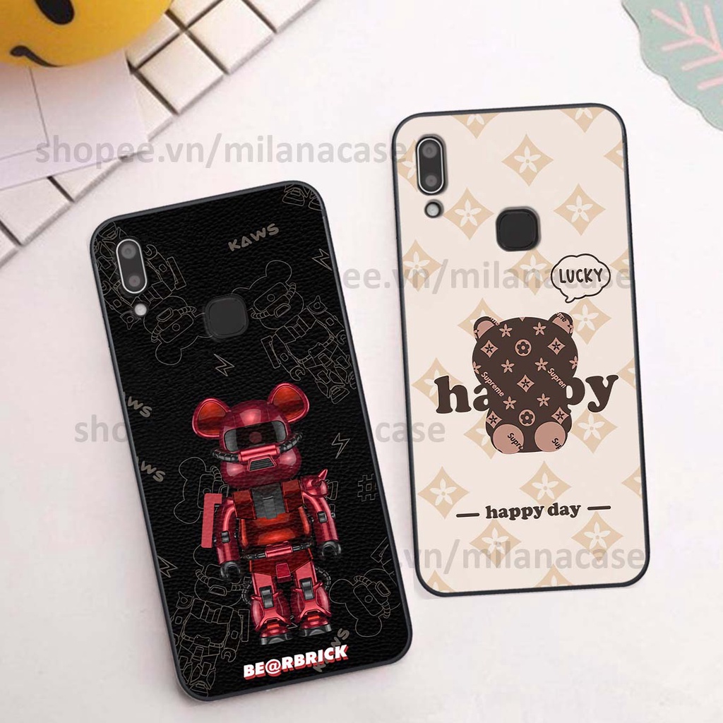 Ốp Vivo Y91 / Y91c / Y93 / Y95 gấu be@rBrick gấu Teddy Kaws siêu đẹp, phong cách, cá tính