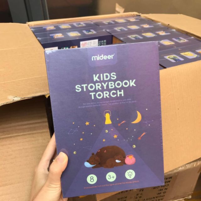 GOM ĐÈN PIN KỂ CHUYỆN KIDS STORYBOOK TORCH