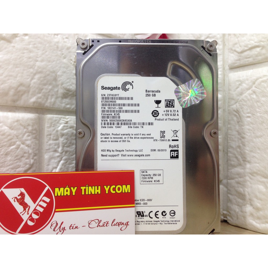Ổ Cứng HDD 250GB Hàng Xịn bảo hành 24 T | BigBuy360 - bigbuy360.vn