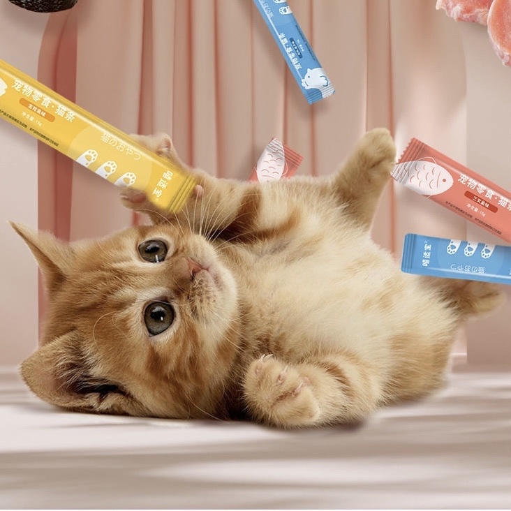 [HÀ NỘI] Súp thưởng cho mèo CATFOOD thanh 15gr siêu ngon và bổ dưỡng - 3 hương vị mixi