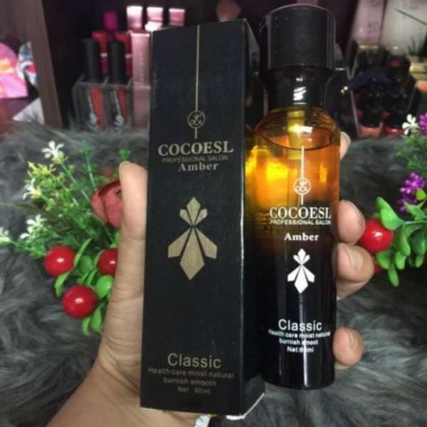 Tinh dầu dưỡng tóc COCOESL AMBER 60ML - CHÍNH HÃNG ( COCO 3 LÁ )