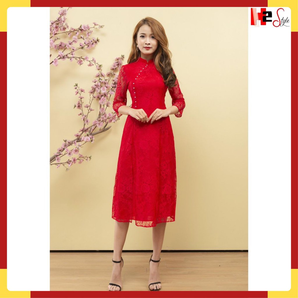 Áo dài cách tân cúc ngọc