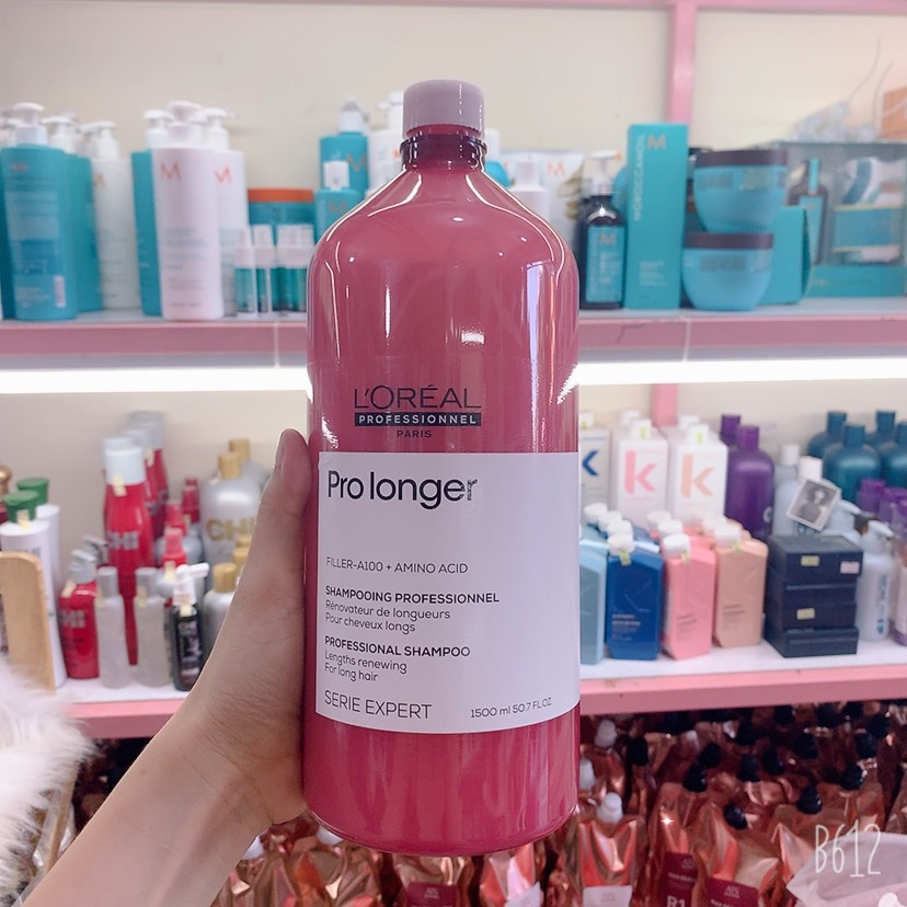 Dầu gội xả giúp tóc chắc khỏe, giảm đứt gãy và dài hơn Loreal Pro longer 200ml/300ml/500ml/750ml/1500ml