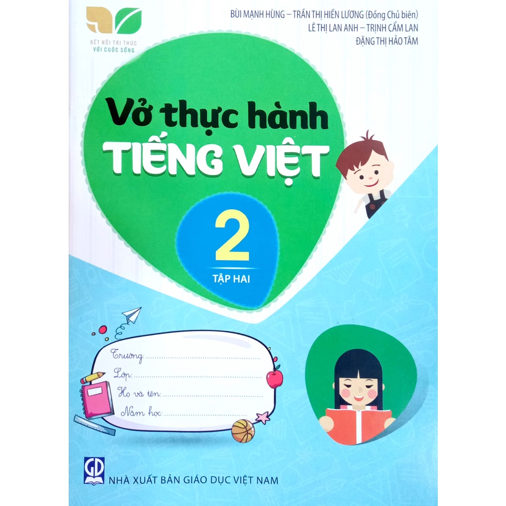 Sách - Vở thực hành Tiếng Việt 2 tập 2 - Kết Nối Tri Thức Với Cuộc Sống