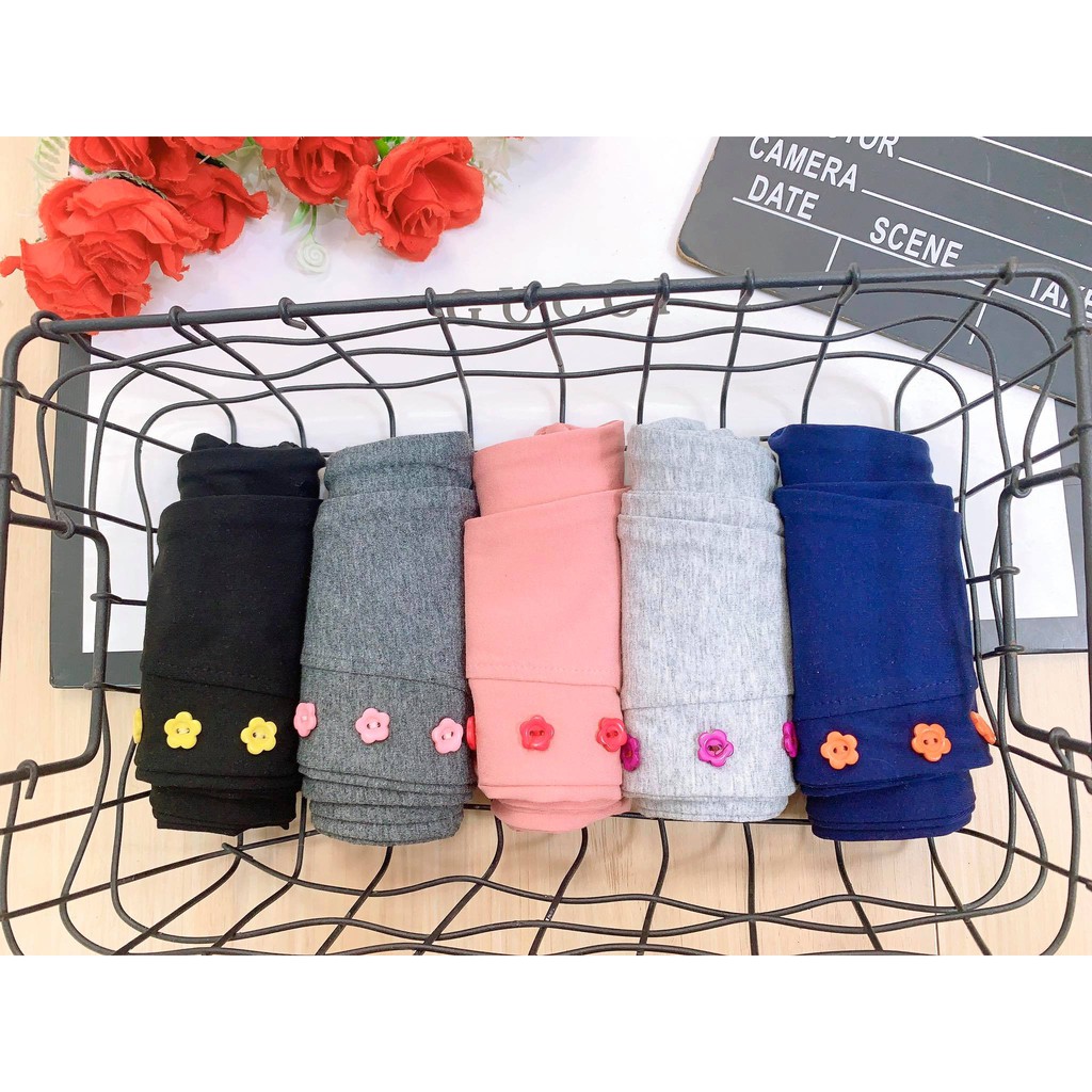 ❌10-20kg❌ Legging đính cúc cho bé gái chất liệu Cotton sài gòn loại đẹp (BB angel)