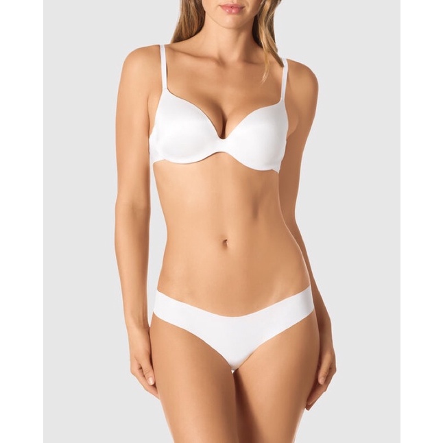 Áo trắng trơn nâng vừa La Senza