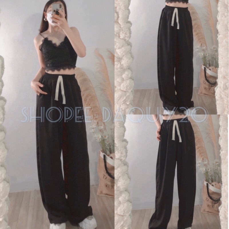Quần CULLOT dây đính cạp chun &amp; quần viền xẻ cúc bấm ⚡️FREESHIP EXTRA⚡️lẻ = sỉ vui lòng ko kì kèo