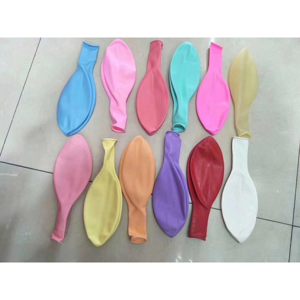 Set 100 bóng tròn 30cm trang trí sinh nhật