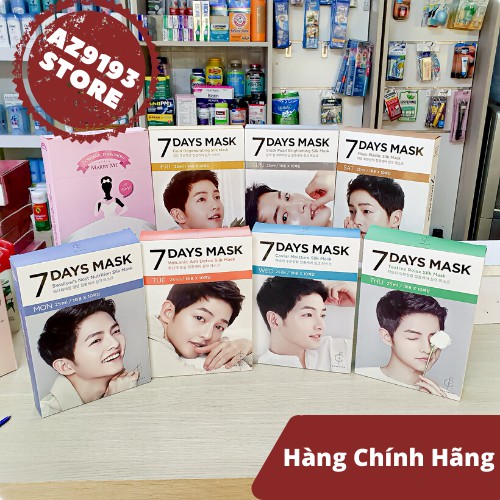 [HÀNG NHẬP] Mặt Nạ 7 ngày Hàn Quốc Forencos Dưỡng Da, Nâng Cơ Mặt, Làm Sạch Sâu  SONG JOONG KI 25 ml - MARRY ME 27ml