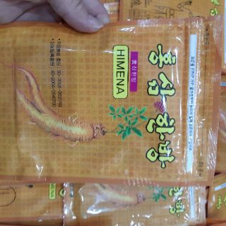 Combo 50 gói cao dán sâm vàng