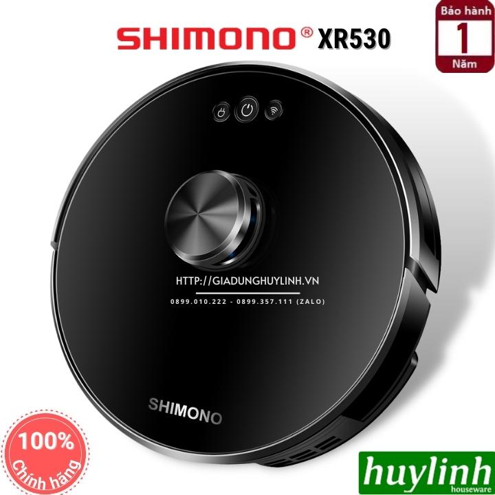 [Mã ELHAMS5 giảm 6% đơn 300K] Robot hút bụi lau nhà thông minh Shimono XR530