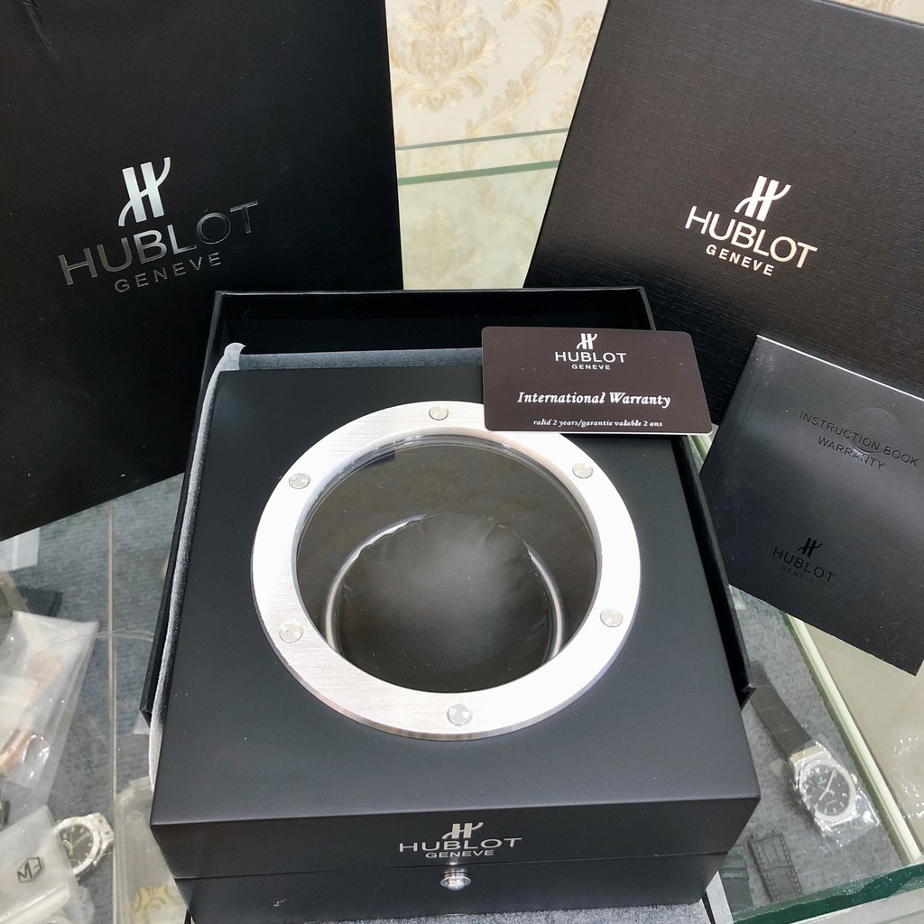 Hộp Đồng Hồ HBL GỖ, KÍNH, Full Options