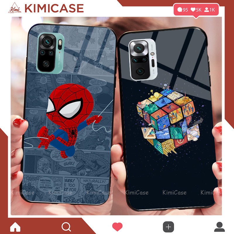 Ốp Xiaomi Redmi Note 10 Note 10s , Note 10 Pro, K40 , K40 Pro , Poco F3 , Mi 11 lưng kính cường lực bộ nam