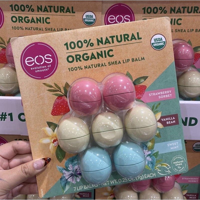 Son trứng dưỡng môi EOS Organic