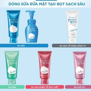 [CHÍNH HÃNG] Senka Perfect Whip Acne Care - Sửa rửa mặt dành cho da mụn 100g