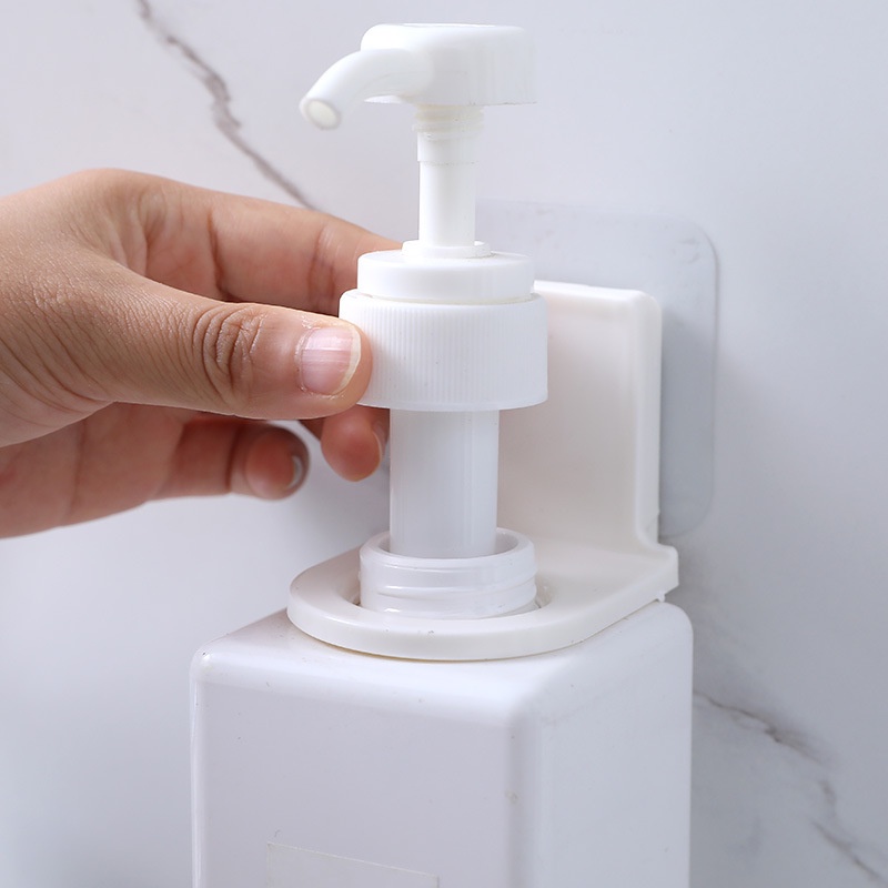 Móc treo chai sữa tắm- móc dán tường treo chai dầu gội