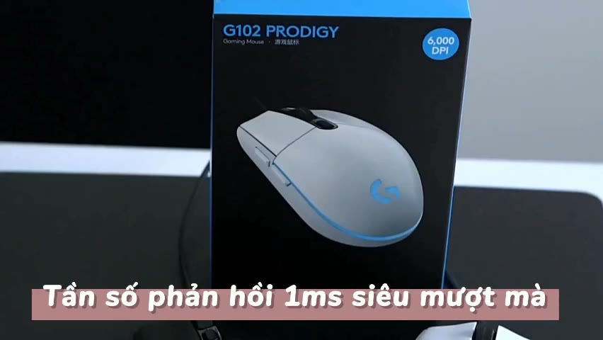 Chuột chơi game, chuột máy tính logitech G102 Led RGB 8000 DPI Siêu nhạy | BigBuy360 - bigbuy360.vn