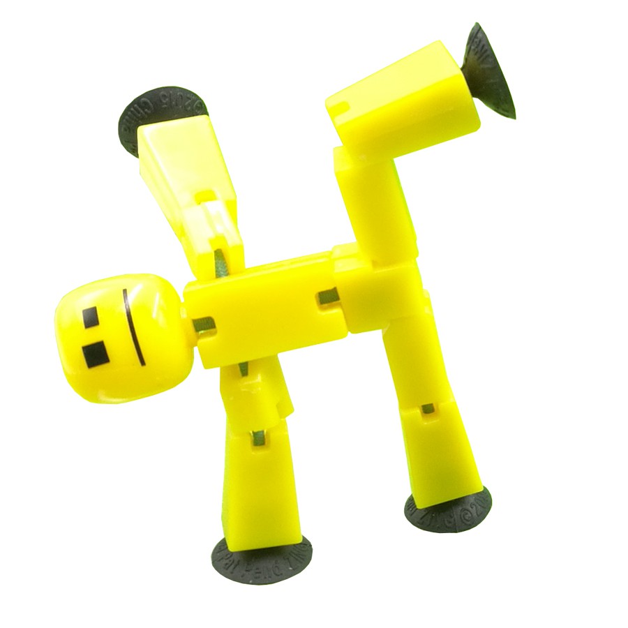 1 Đồ Chơi Mô Hình Robot Biến Hình Bằng Nhựa Có Giác Hút Cho Bé Trai Làm Quà Tặng Giáng Sinh