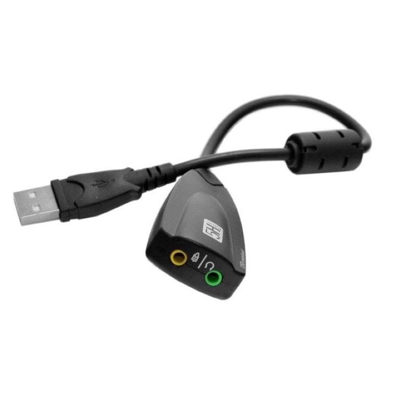 USB sound dây 7.1 ( Cáp chuyển đổi USB ra âm thanh cổng 3.5)