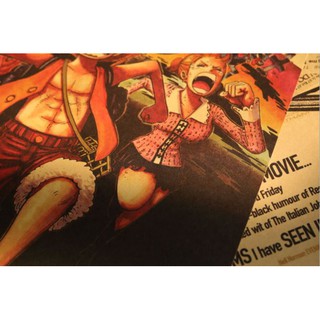 Poster ảnh One Piece vui nhộn