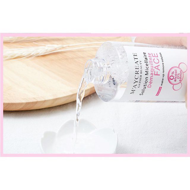 Nước Tẩy Trang Maycreate 300ML - Nước Tẩy Trang Nội Địa Trung Làm Sạch Các Vết Bẩn Trên Da Mặt - 300ML