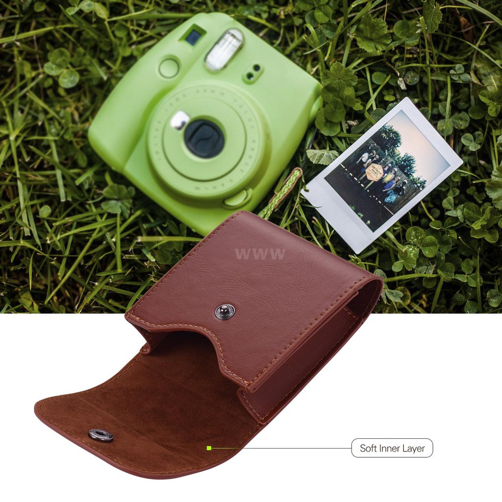 Film Photo Case Bag Comaptible with Fujifilm Instax SQ 6/10/20 SQ20 Mini 7/8/9/70/90 and More