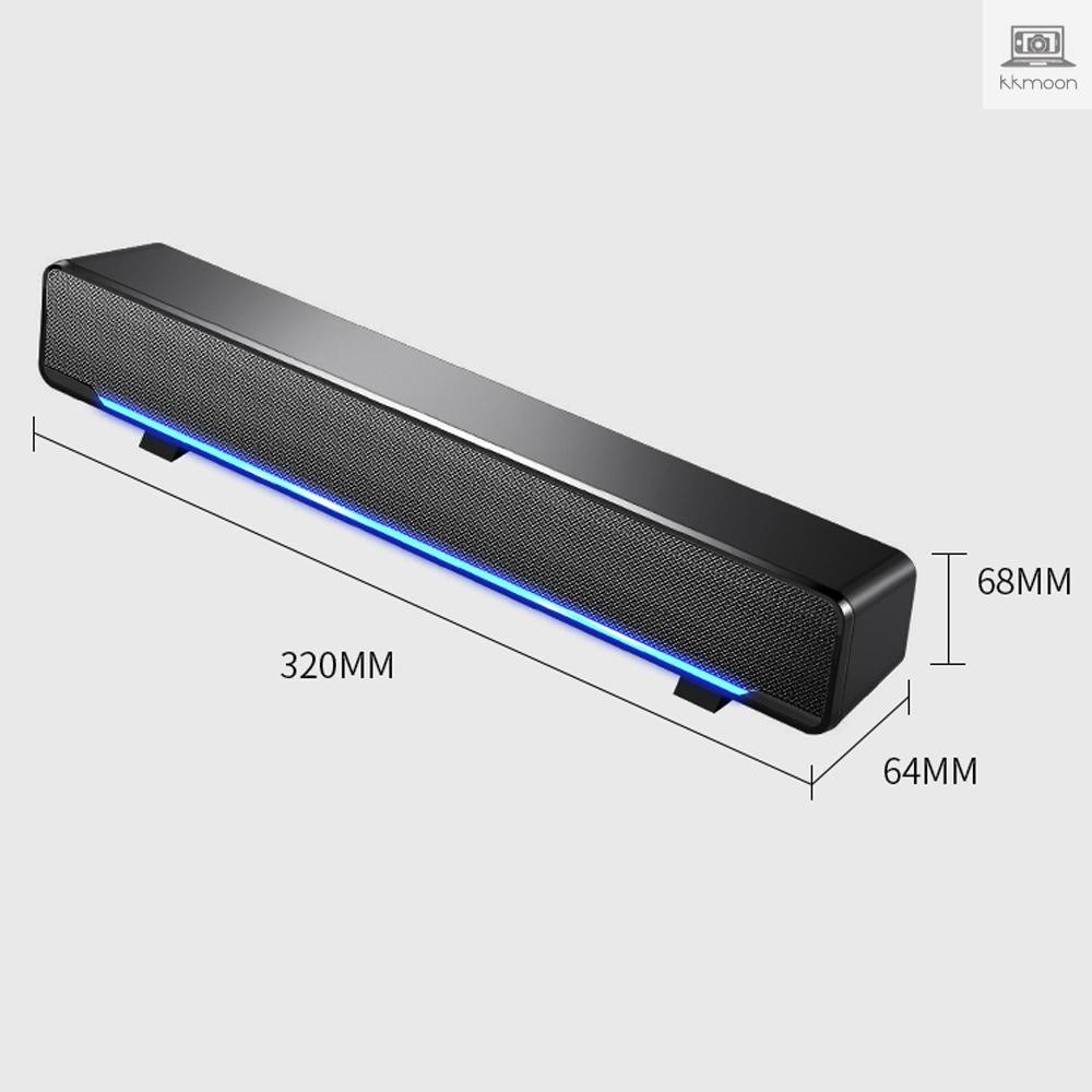 Bộ Loa Máy Tính Sada V-196 Âm Thanh Sống Động Jack Cắm 3.5mm Cao Cấp
