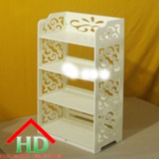 Kệ giày 4 tầng hoa chồi