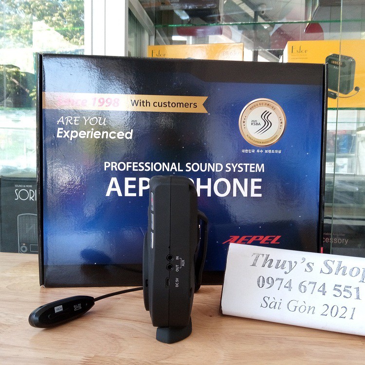 Máy trợ giảng không dây Hàn Quốc AEPEL FC-930 Made in korea 50W