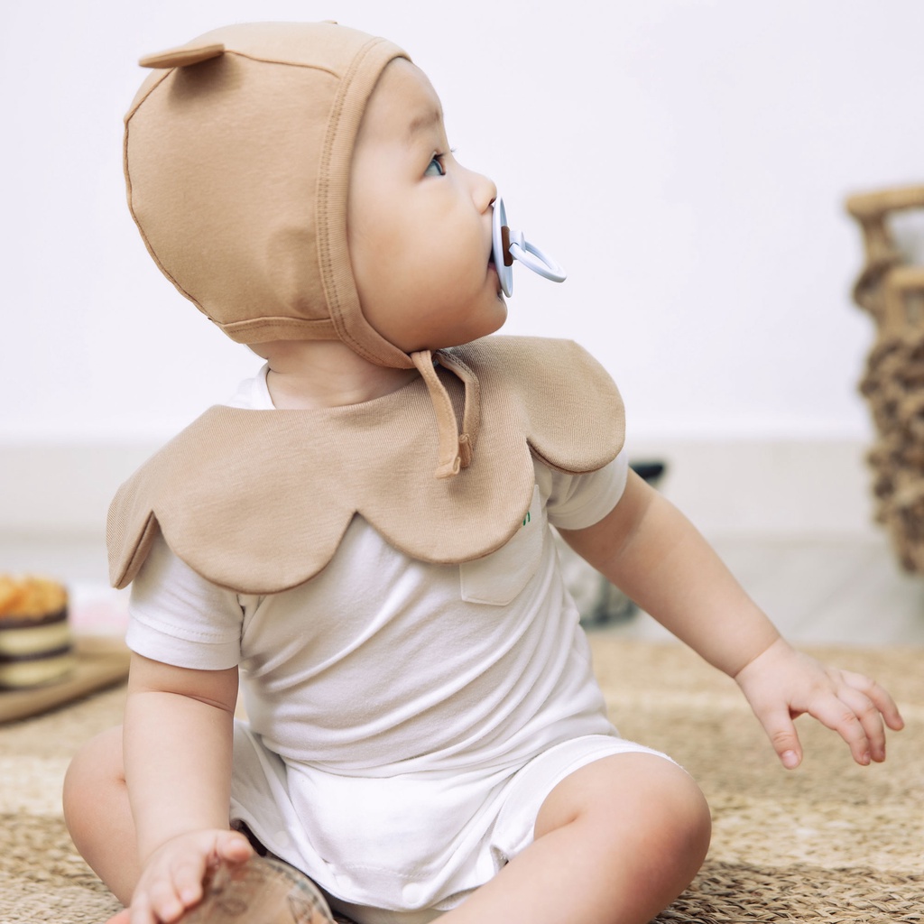 [Ảnh thật] Mũ/ Nón Cho Bé Cotton, Tai vểnh, Dễ Thương, Ôm Form, Nón Style Hàn Quốc, Nón Peekaboo