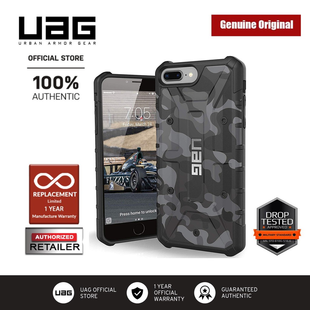 UAG Pathfinder SE Camo Series Apple Ốp lưng iphone 8 / Ốp lưng iphone 7 / Ốp lưng iphone 6/6s  Ốp lưng iphone 8 Plus / Ốp lưng iphone 7 Plus / Ốp lưng iphone 6/6s Plus - Midnight Camo