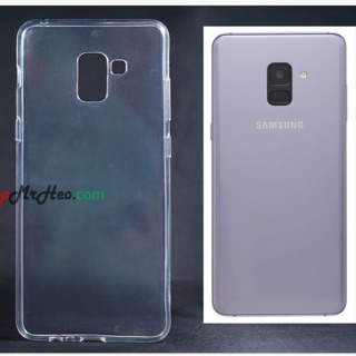 Ốp lưng dẻo Galaxy A8 Plus trong suốt