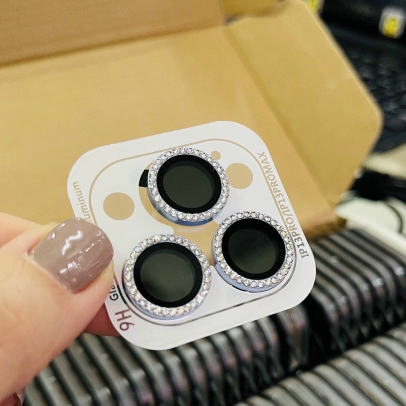 Mắt cam đính đá iPhone 11/11promax /12 /12pro /12promax /13 /13pro /13promax