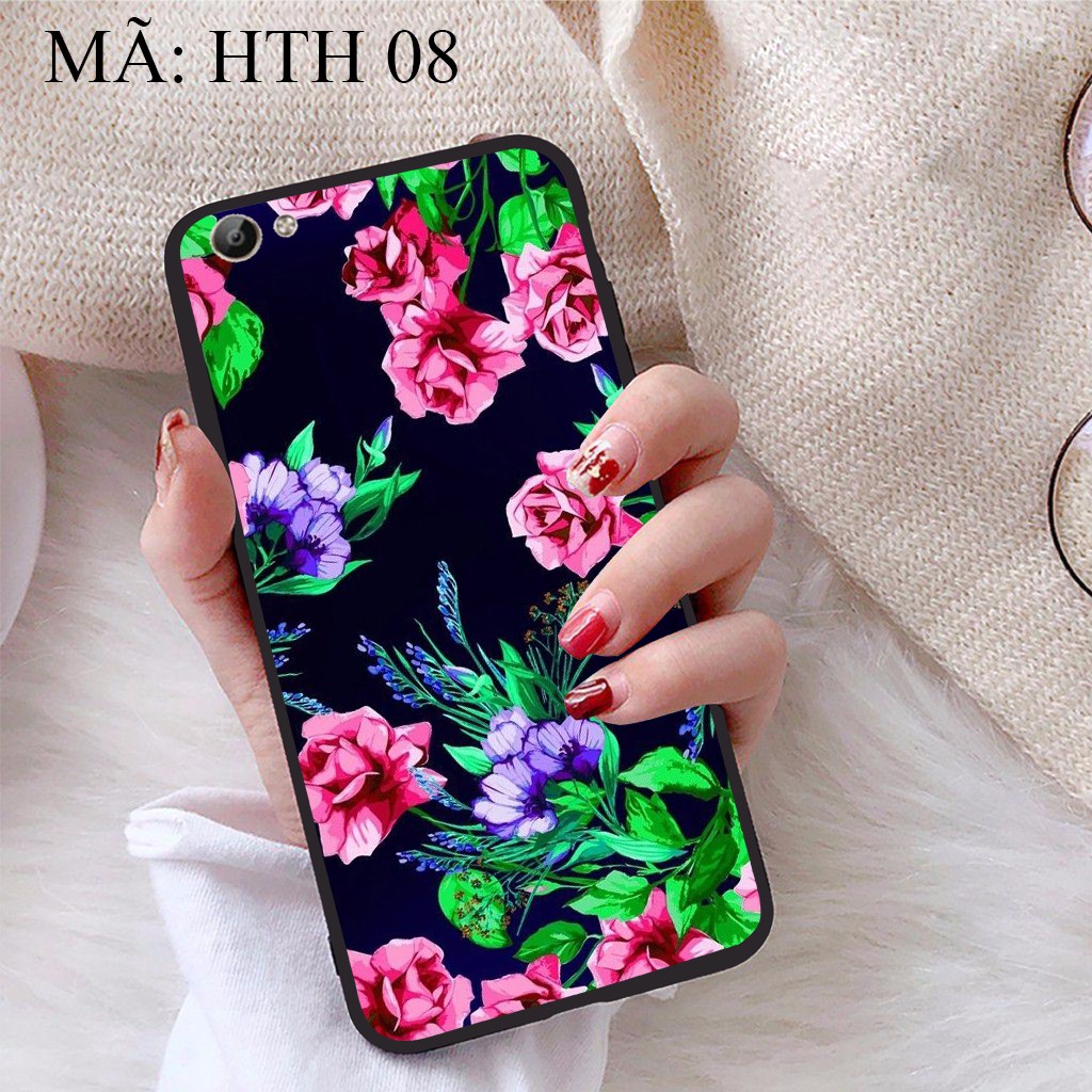 Ốp lưng Vivo Y66 viền dẻo TPU BST Hoạ Tiết Hoa