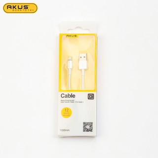 ✅tặng15k ship✅ #cáp sạc lightning akus-d412 dài 1m✅sạc nhanh✅cáp iphone ipad airpods cho 6 6s 7 8 plus x xs xs max