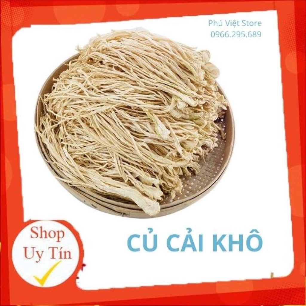 Củ Cải Sấy Khô Gói 500ghkfoods an vat