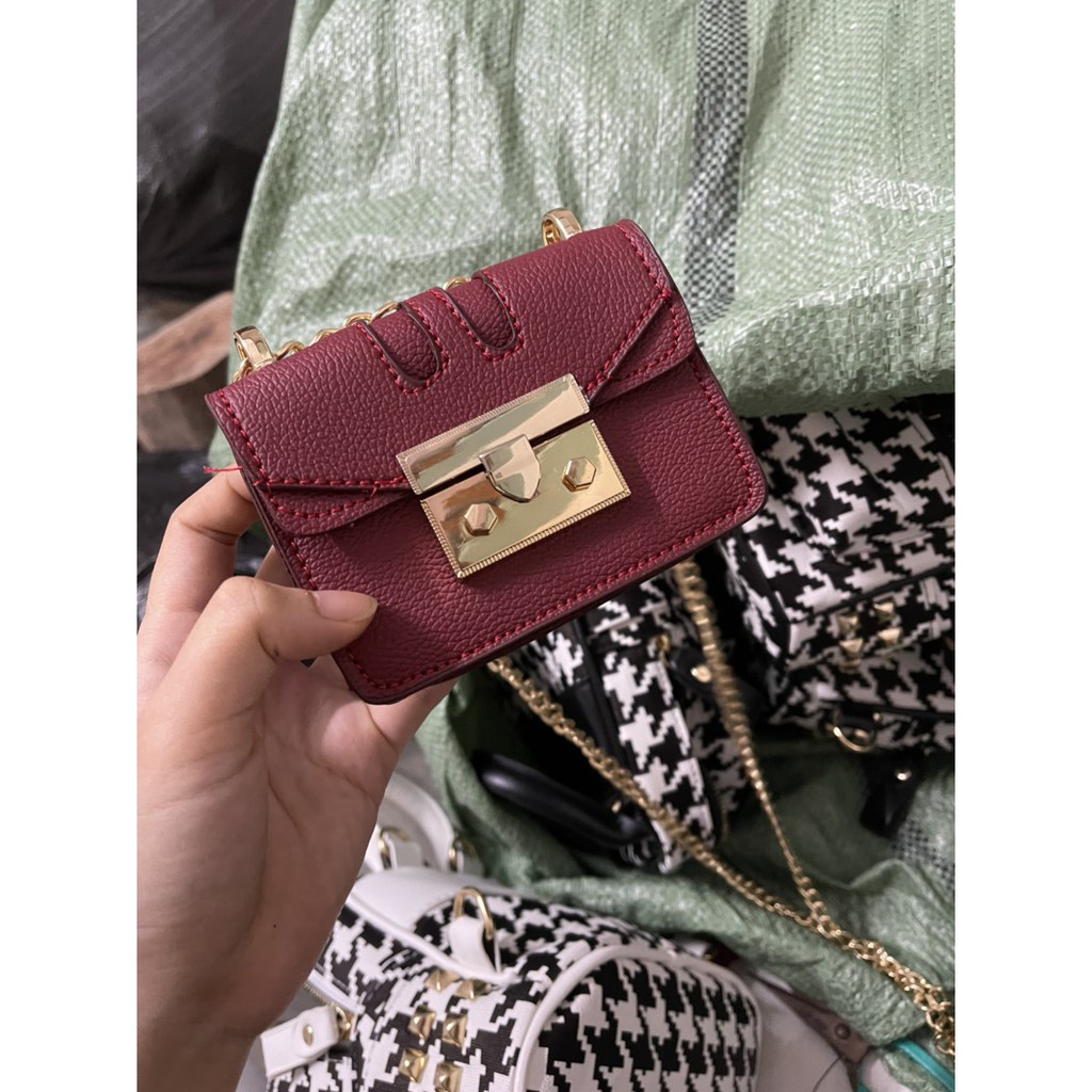 Túi đeo chéo nữ mini đi chơi thời trang cao cấp dự tiệc sang trọng Samsora store KN2168