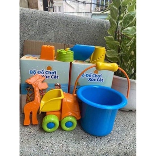 Bộ đồ chơi xúc cát cho bé