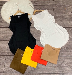 Áo thun ba lỗ COTTON GIẤY form rộng
