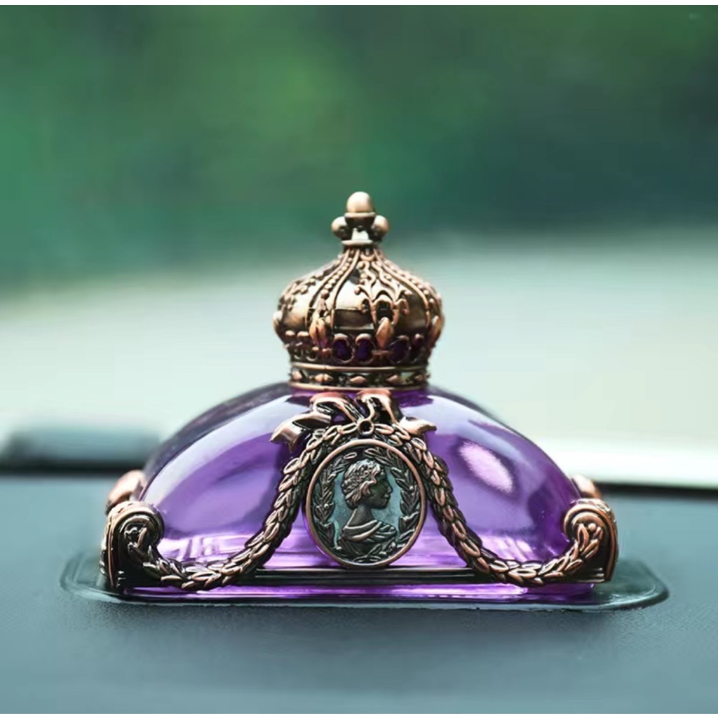 Nước hoa xe hơi, tinh dầu thơm để phòng hình Vương Miện