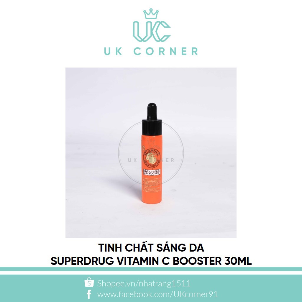 Tinh chất sáng da Vitamin C Superdrug Vitamin C Booster 30ml