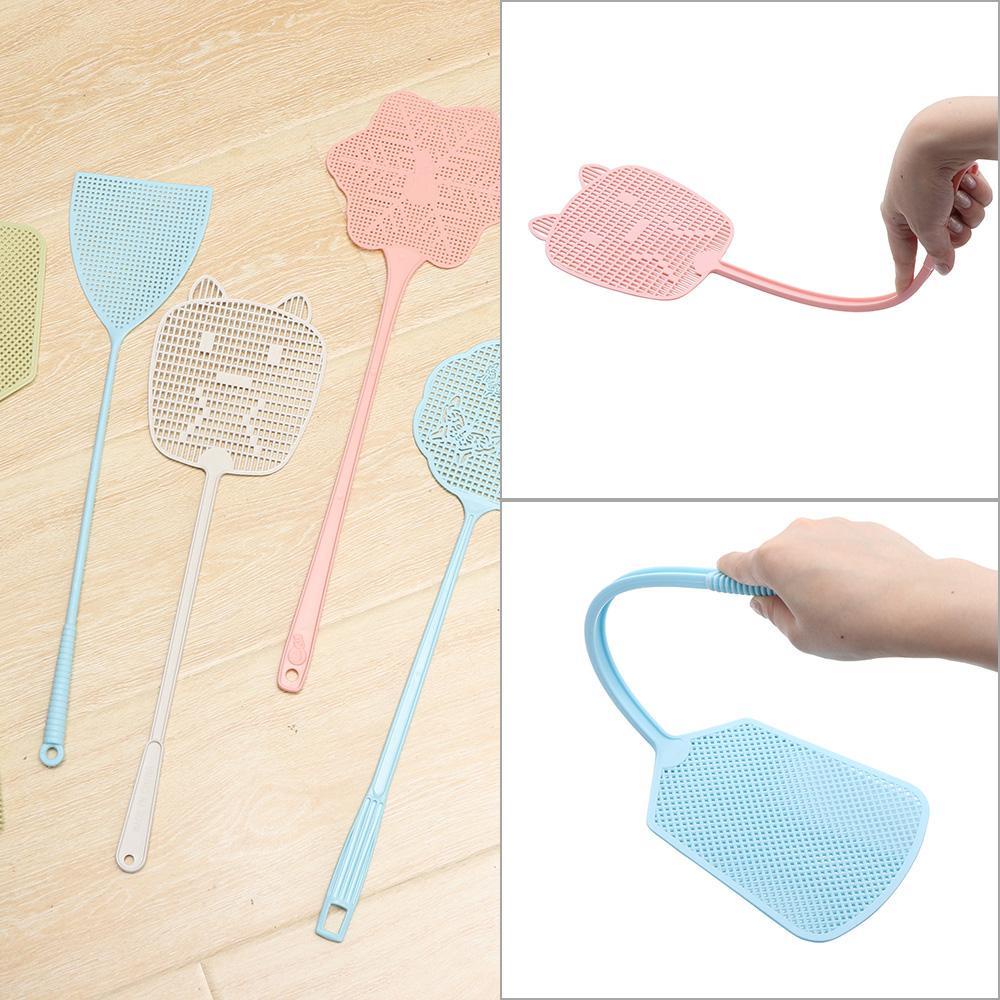 YANN1 Vợt Đập Ruồi Bằng Nhựa Dẻo Tiện Dụng Cho Gia Đình