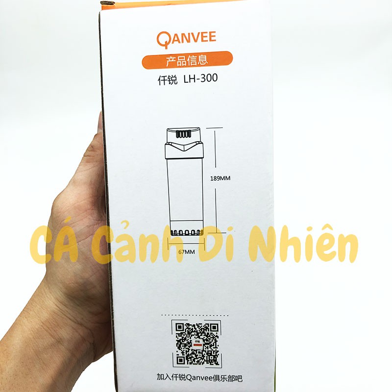 Lò đảo tạo vi sinh lọc nước hồ cá Qanvee LH-300