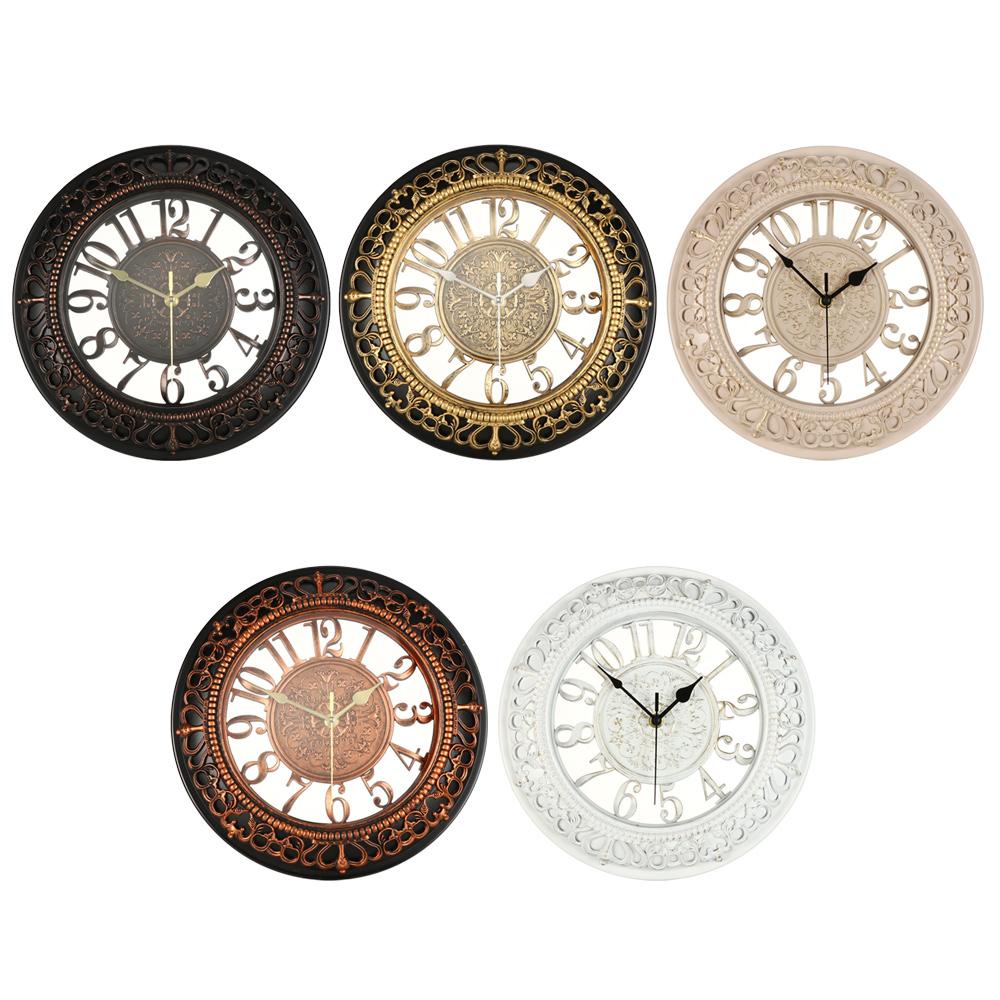 Đồng Hồ Treo Tường DAPHS 12 inch Phong Cách Retro Châu Âu