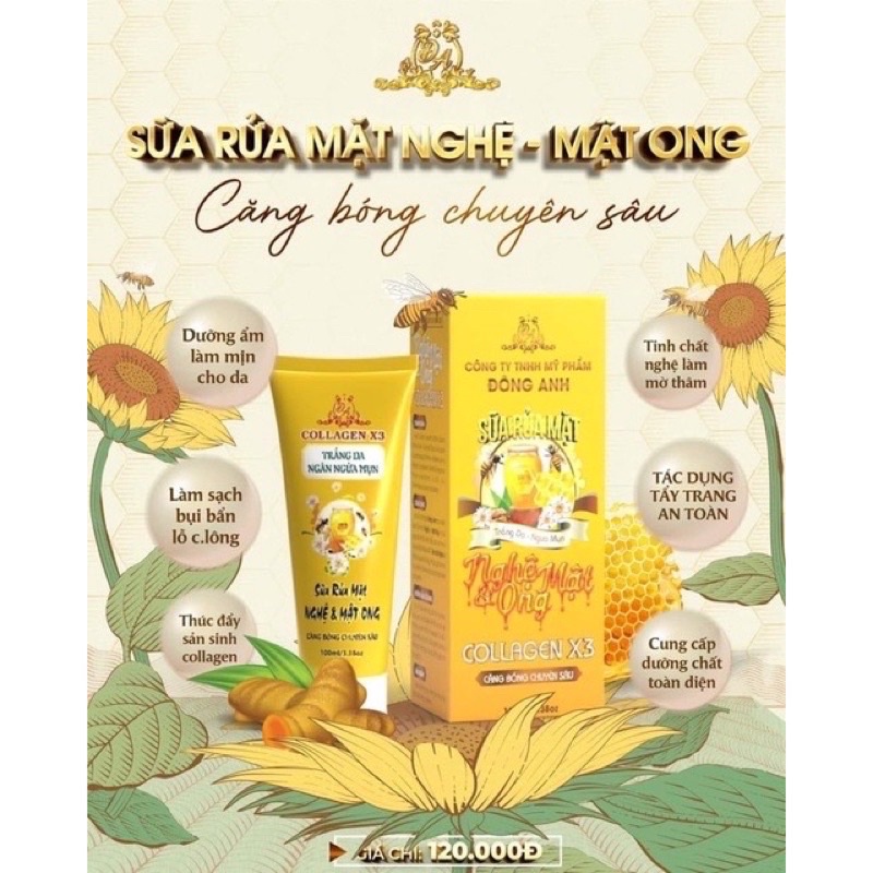 Sữa Rửa Mặt x3 Đông Anh ( chính hãng )