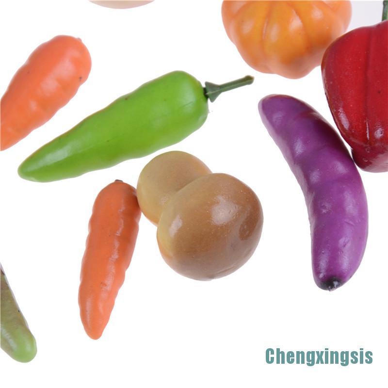 Bộ 10 Rau Củ Mini Dùng Trang Trí Nhà Cửa