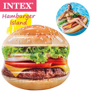 PHAO BƠI HAMBUGER KHỔNG LỒ INTEX 58780