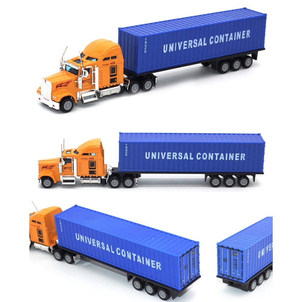 Mô Hình Xe Container Bằng Hợp Kim Tỉ Lệ 1 / 65 Chất Lượng Cao